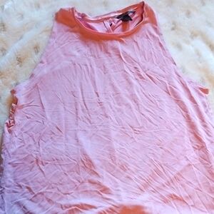 Pink Sleeveless Women's Top